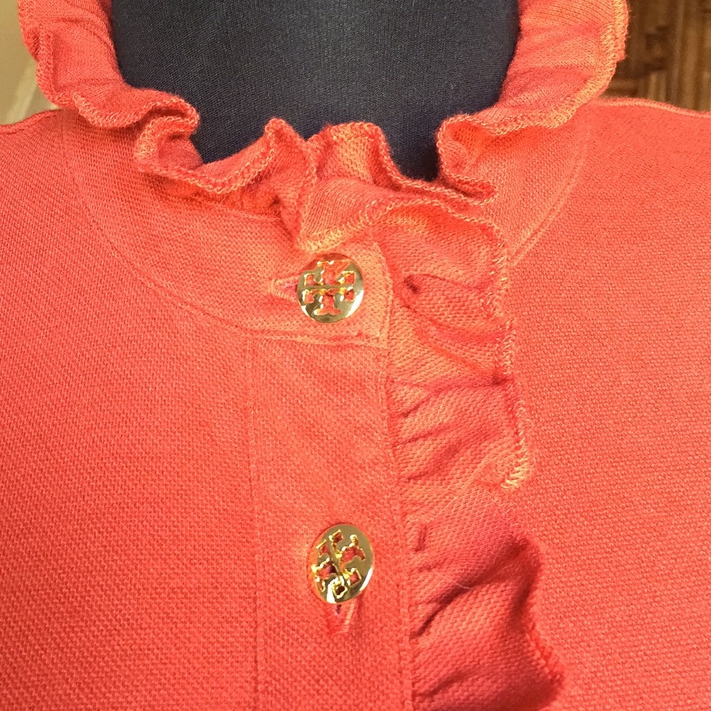 Tory Burch Shirt-sleeve Lidia Top - Picture 2 of 6